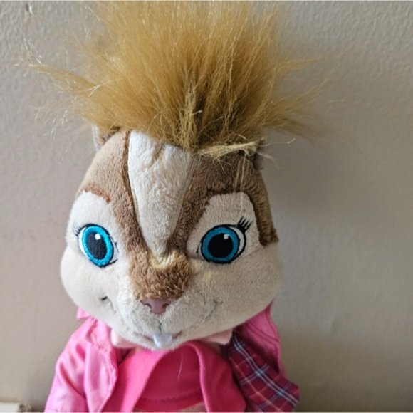 Brittany Alvin And The Chipmunks Girl Chipette 12" Plush Build a Bear - Picture 3 of 6